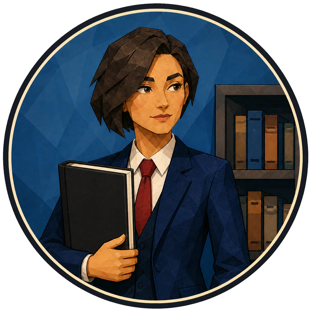 Lawyer Tycoon lawyer handling an early assignment
